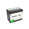 Polinovel Hot Sell Перезаряжаемая литий 12V Li Ion LifePo4 100ah Солнечный кемпинг батарея прицепа
